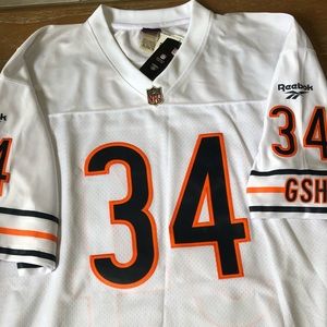 🧡Reebok Walter Payton GSH Throwback Jersey #34 🧡